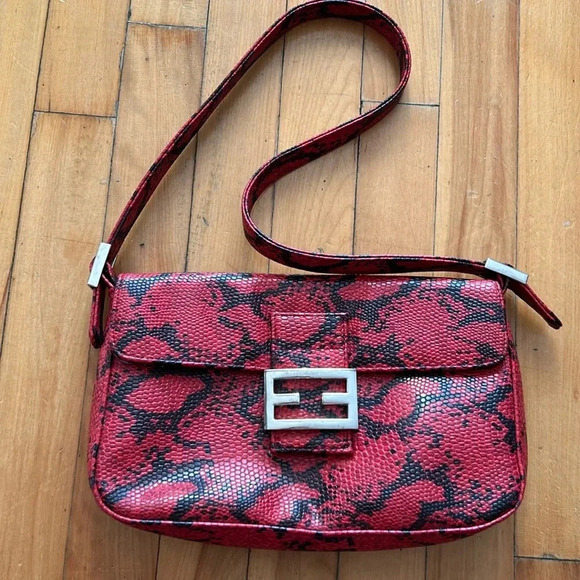 Vintage shoulder bag y2k baguette - Picture 1 of 8